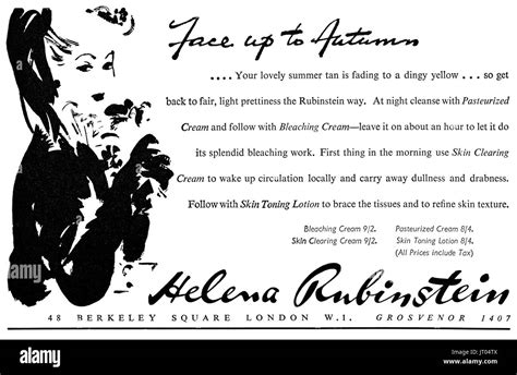 Helena rubinstein Black and White Stock Photos & Images - Alamy