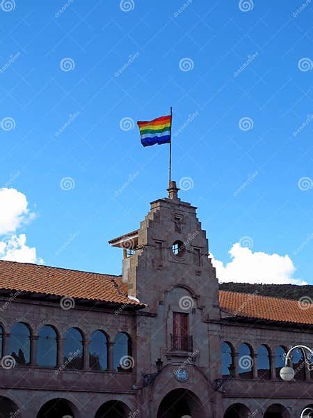 The Flag of Inka Cusco, Peru Stock Image - Image of plaza, inca: 284343719