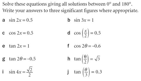 Download Trigonometry Worksheets for Practice