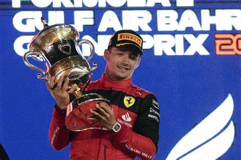 Charles Leclerc wins for Ferrari in Formula One Bahrain Grand Prix ...