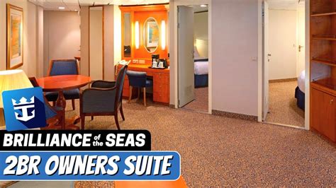 Brilliance of The Seas | 2BR Owners Suite Tour & Review 4K | Royal Caribbean Cruise Line - YouTube