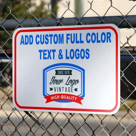 Custom Aluminum Sign - Full Color - All Sizes