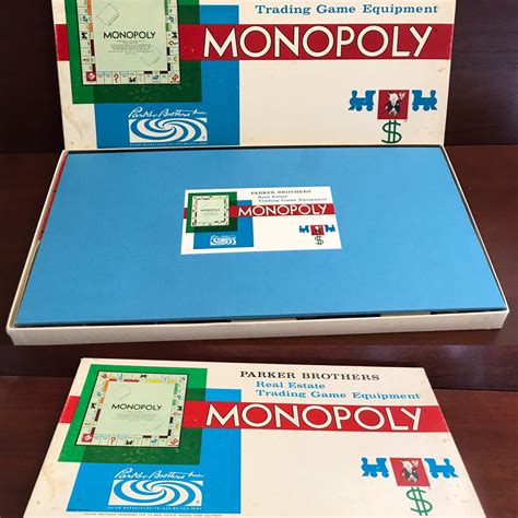 Vintage Monopoly Game, Complete 1961 Monopoly, Board Game, Family Game, Original and Complete ...