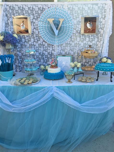 Cinderella Birthday Party Table Decorations