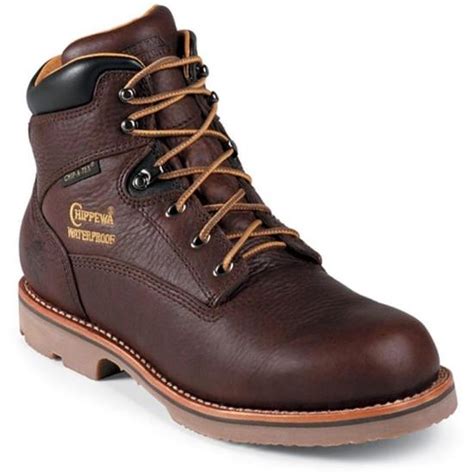 Chippewa Men's 6-Inch Waterproof Insulated Work Boots | Work 'N Gear