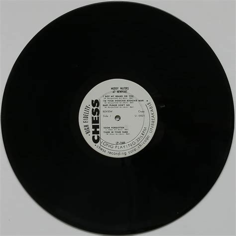 Muddy Waters – Chess White Label Promo “At Newport” LP