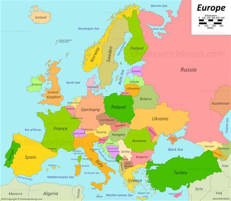 Europe Map | Discover Europe with Detailed Maps
