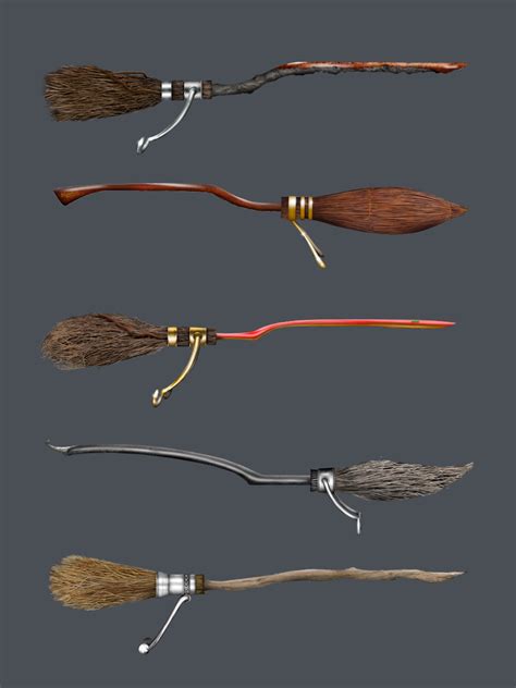 Turksworks Design and Illustration - Harry Potter The Broom Collection