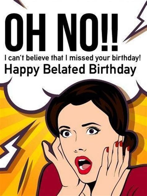 85 Happy Belated Birthday Memes for When You Just Forgot in 2020 | Belated happy birthday wishes ...