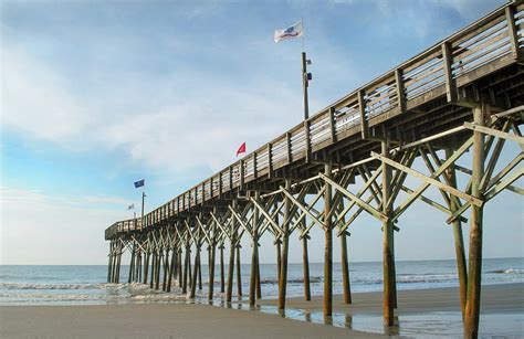 Myrtle Beach Pier Photograph by Sharon Olk