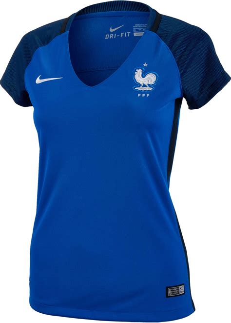 Nike Womens France Home Jersey - 2016 France Soccer Jerseys