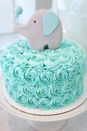Adorable Baby Shower Cakes (With images) | Elephant baby shower cake ...