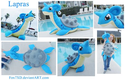 Giant Lapras Plush by Fox7XD.deviantart.com on @DeviantArt | Handmade ...