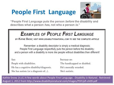 PPT - People First Language PowerPoint Presentation, free download - ID:5628104