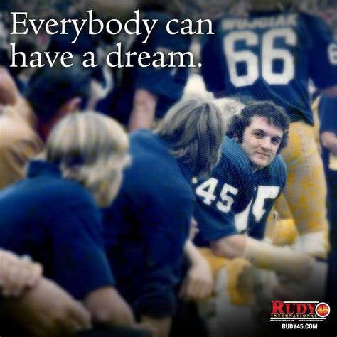 Daniel "Rudy" Ruettiger Inspiration From The Movie Rudy