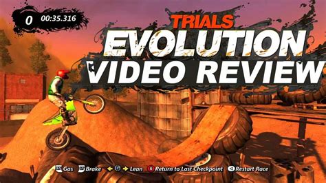 Trials Evolution Gameplay Review - YouTube