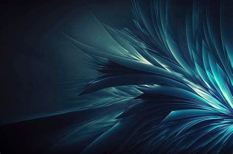 Premium Photo | Blue abstract wave wallpaper blue wave background