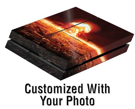 Custom PS4 Console Skin – Full – FlamingToast