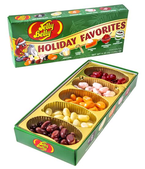 Holiday Favorites Jelly Belly Gift Box: Five Festive Flavors