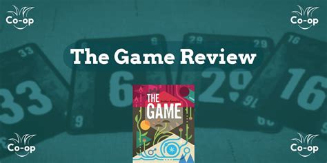 The Game (Card Game) Review | Co-op Board Games