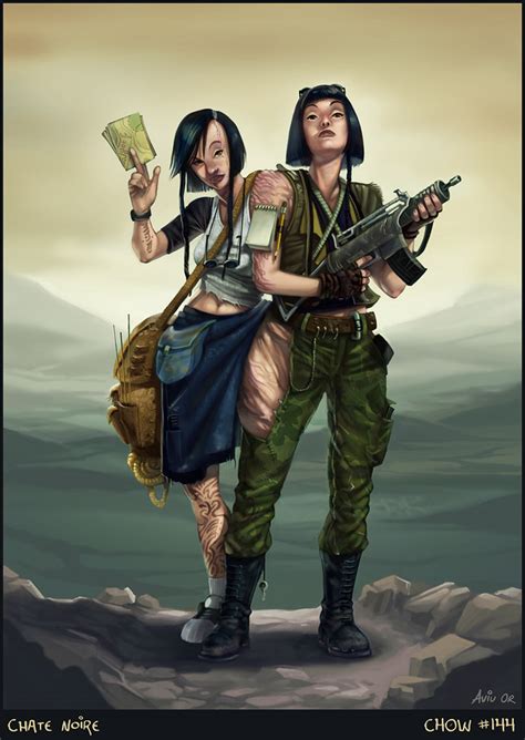 Post Apocalyptic Siamese Twins by ChateNoire on DeviantArt