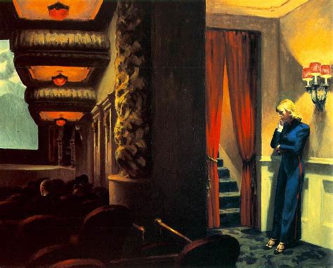 Theater and Cinema in Hopper's Paintings | DailyArt Magazine