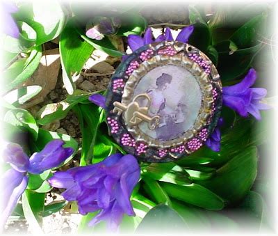 Trash to Treasure Art: Now Closed-Finished Epoxy Jewelry and Blog Candy