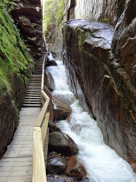 Flume Gorge, New Hampshire. WOW, just WOW! | Best places to camp, Flume gorge, Walking in nature