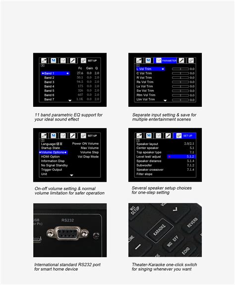 China Wholesale AV Dolby Atmos 5.1.2 channels 1000W amplifier Manufacturer