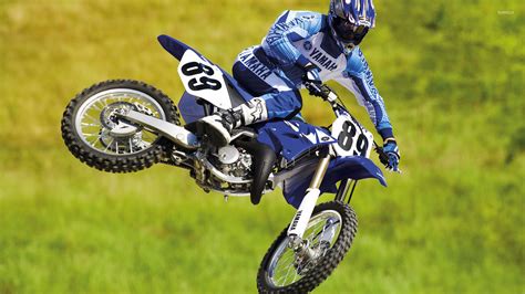 Yamaha motocross bike wallpaper - Sport wallpapers - #52736