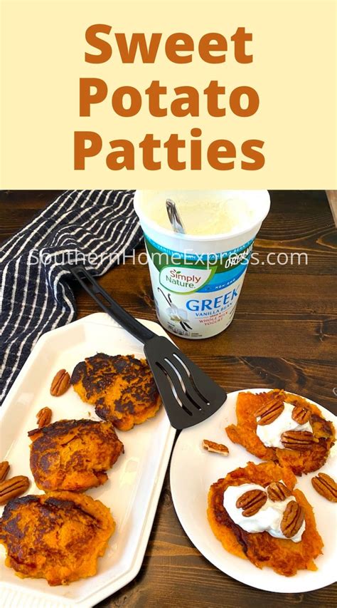 Easy Sweet Potato Patties - Southern Home Express