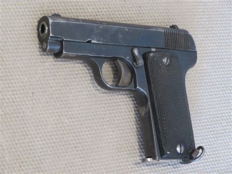 WW1 French Ruby Pistol 7.65mm-.32 Acp Orbea Hermanos Eibar 1915 - Semi ...