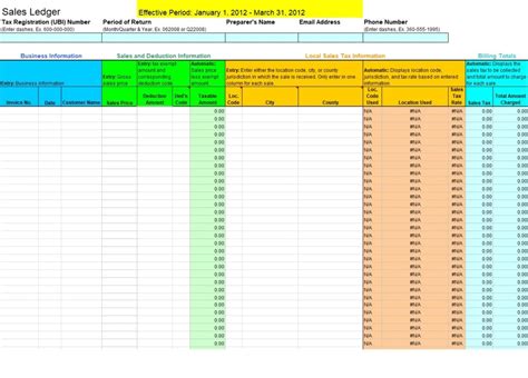 Sales Ledger Templates | 24+ Free Printable Xlsx, Docs & PDF Formats, Samples, Examples,