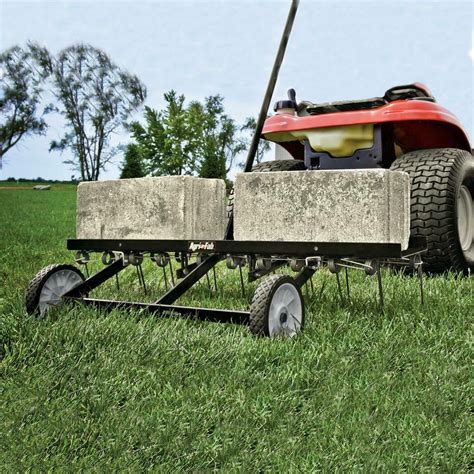 Heavy Duty Pull Behind Lawn Grass Dethatcher 40"– Zincera