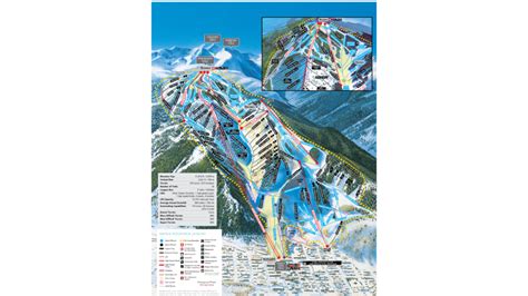 Aspen Mountain Ski Map And Information - Free Piste Map