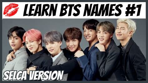 Learn BTS Member Names #1 - MeAndKPop