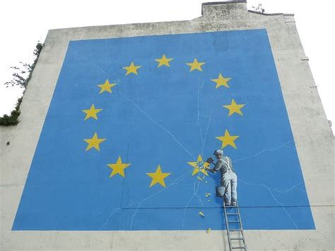 Brexit mural, Banksy | Seed of Peace