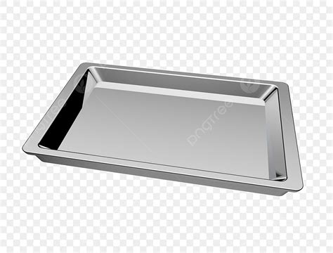Stainless Steel PNG Picture, Stainless Steel Tray Supplies, Tray, Silver, Kitchenware PNG Image ...