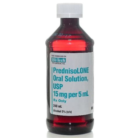 Prelone Oral: Usos, efectos secundarios, interacciones, imágenes, advertencias y dosificación ...