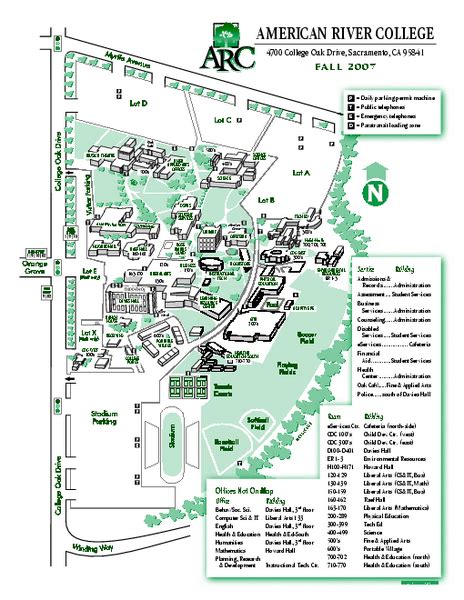 American River College Campus Map New York City Map | Images and Photos finder