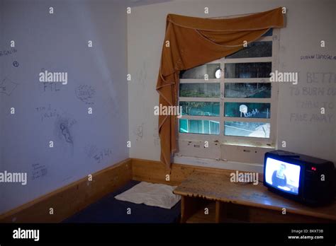 Replica of a Swedish prison cell Stock Photo - Alamy