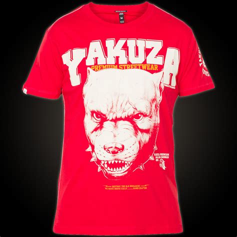 Yakuza Premium T-Shirt YPS-1800 - Shirt with elaborate, detailed print ...