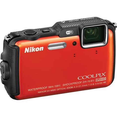 Nikon COOLPIX AW120 Waterproof Digital Camera (Orange) - Walmart.com ...