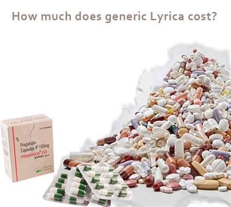 How much will generic Lyrica cost?