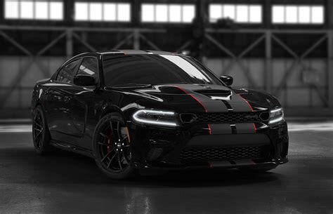 Charger SRT Hellcat Octane Edition - Pitch Black or White Knuckle Options