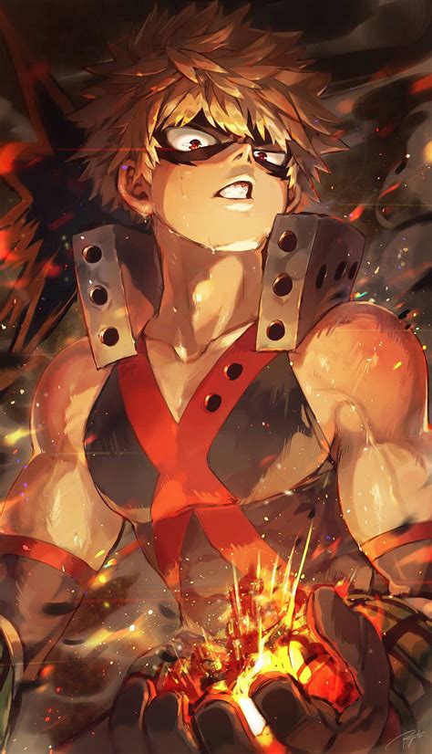 Boku No Hero Academia Katsuki Bakugou My Hero Academia Mha fondo de pantalla del teléfono | Pxfuel