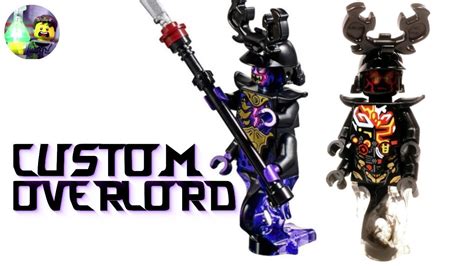 LEGO Ninjago Custom Overlord Minifigure - YouTube