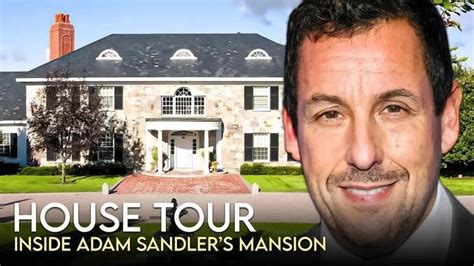 Adam Sandler | House Tour | $28 Million Pacific Palisades Mansion & More