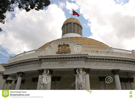 Capitolio Nacional Caracas Venezuela Foto de archivo - Imagen de centro ...