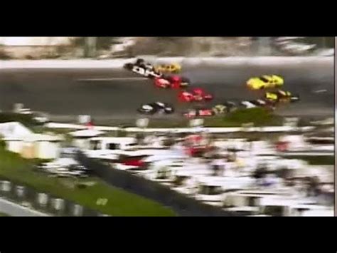 Dale Earnhardt's Fatal Crash Daytona 2001 - Amateur video from stands ...